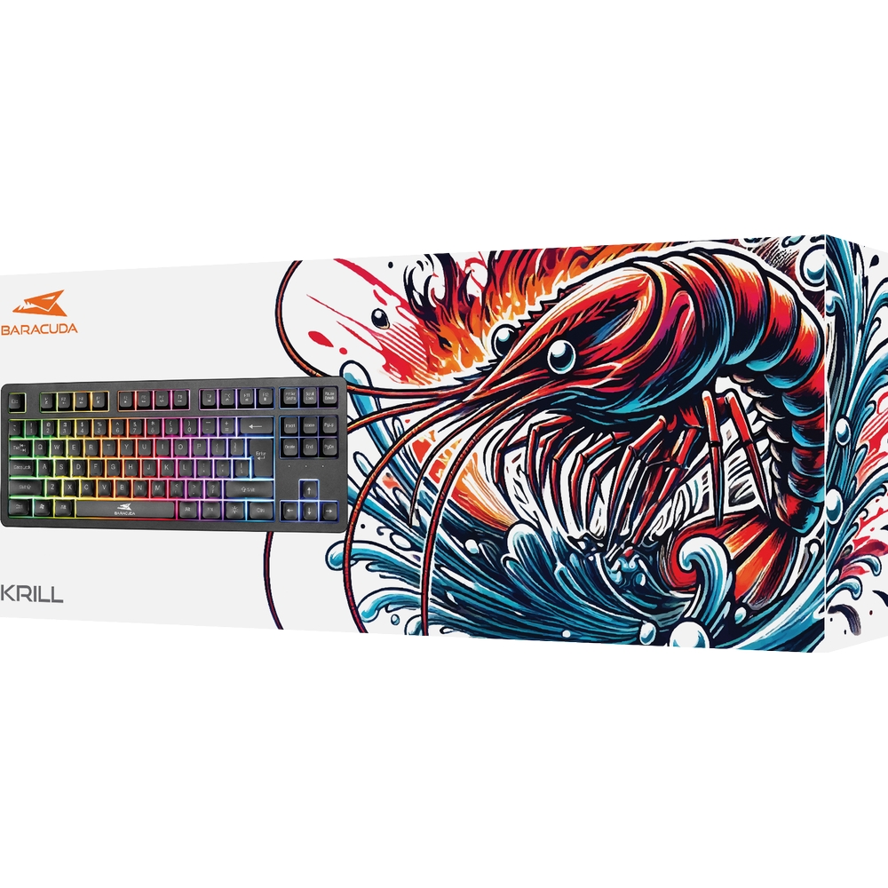 Regulowane nóżki Baracuda KRILL czarna